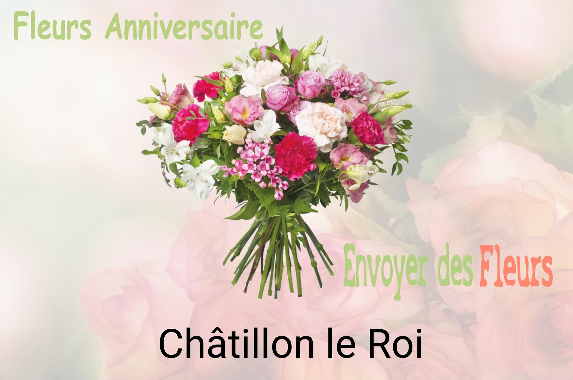 Bouquet de fleurs d’anniversaire livré à Châtillon-le-Roi