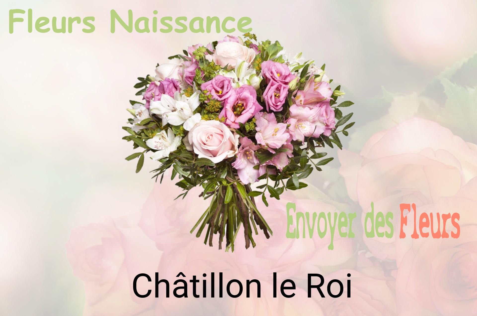 Bouquet de fleurs de naissance livré à Châtillon-le-Roi