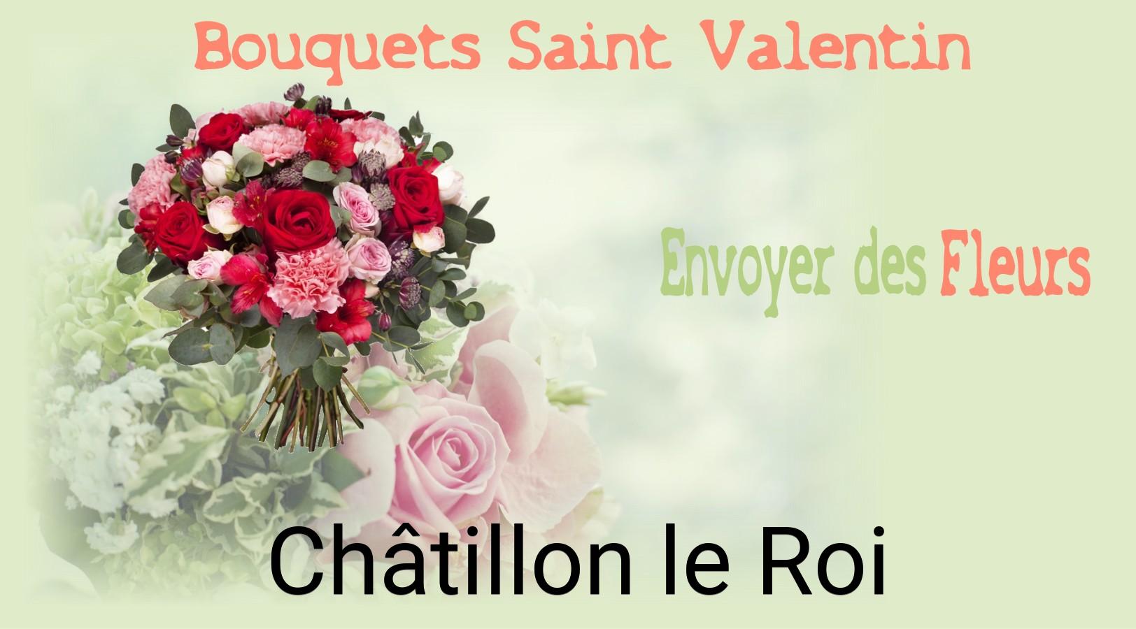 Roses de Saint-Valentin livrées à Châtillon-le-Roi